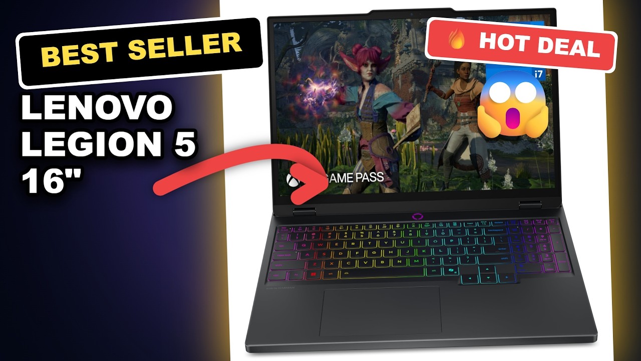 Lenovo Legion 5 16" WQXGA 240Hz Gaming Laptop Tested: Actually Good for 2024?
