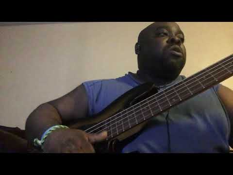 Michael Kelly element 5 string bass slap test