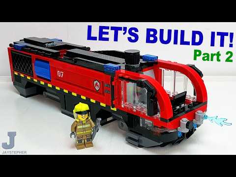 LEGO City 2026 Airport Fire Engine 60499 Build Part 2