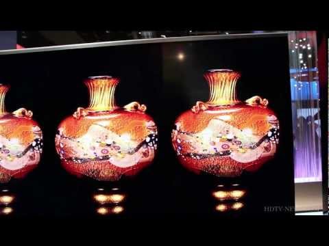 Sharp Aquos Moth Eye Hands On Demo & LC-70UD1 4K With Motheye