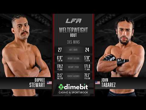 Dupree Stewart vs Jon Tabarez full fight