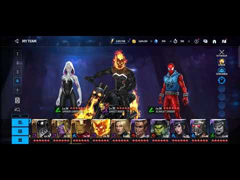 Marvel Future Fight Thanos Upgrade To Tire-III