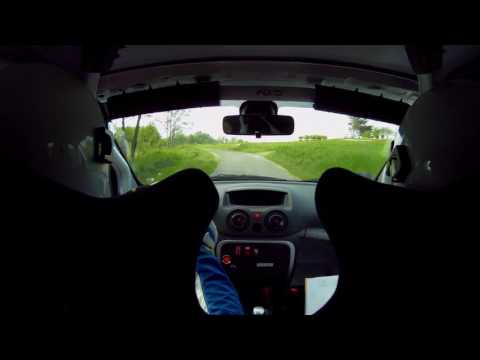 3 Rajd Rzeszowiak , F Hałka   M  Panek, Citroen C2, OS Niechobrz