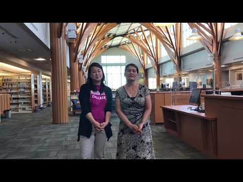 Debbie Chan & Sambo Mathew - EVC Library Technicians