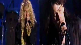 Led Zeppelin, Aerosmith y Raphael con Tom Jones( Ghost riders in the sky)
