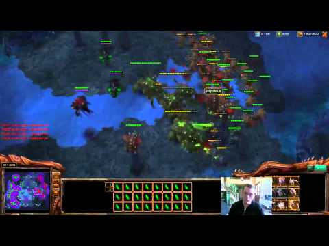 EGIdrA [FPVOD w/C] vs Papulatus - [ZvZ Shakuras Plateau 1v1] - Part 2