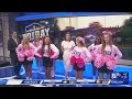 Madisen Cheers With The Bearden High Cheerleading Squad On GMT