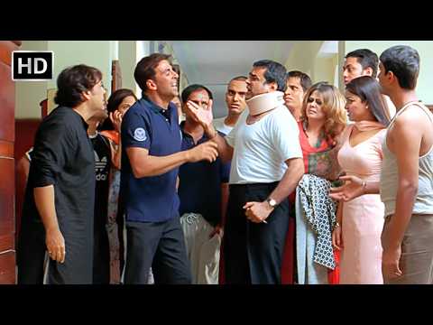 तू बहना की बहादुरी बाथरूम में देखेंगा | Akshay Kumar, Govinda, Paresh Rawal | Bhagam Bhag Comedy