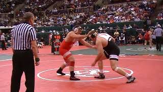 285 lbs hs sf, Kevin Malone, Carrollton, OH vs Drew Carpenter, Thornville, Sheridan, OH