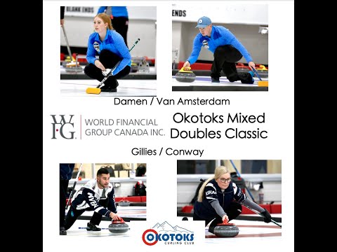 WFG Okotoks Mixed Doubles - Damen/Van Amsterdam VS. Gillies/Conway