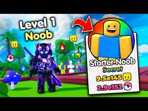 Starting Over as NOOB with OP SECRET in Noob Incremental! (Roblox)