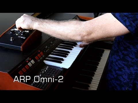 Erik Deutsch demos his ARP OMNI-2