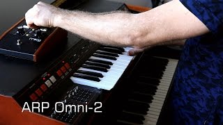 Video thumbnail for Erik Deutsch demos his ARP OMNI-2 by Erik Deutsch