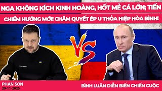 Nga không kích kinh hoàng, hốt mẻ cá lớn; tiến chiếm hướng mới! Chăm quyết ép U thỏa hiệp hòa bình!
