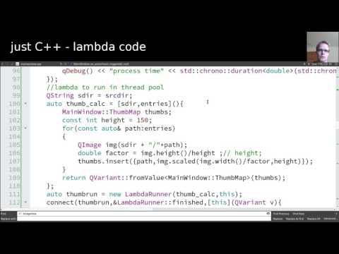 just C++ - lambda code