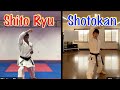 Shito Ryu Vs Shotokan Heian Shodan Comparison Without Commentary