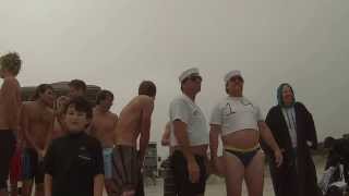 preview picture of video '1st Annual Atlantic Beach Lifeguard Polar Bear Swim 2014'