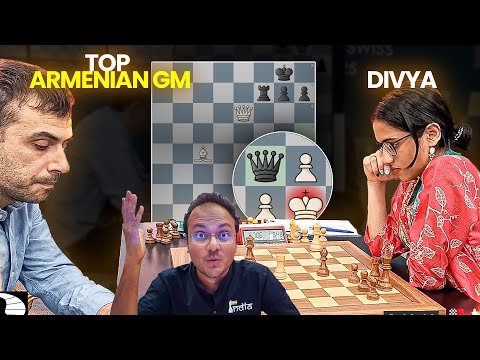 Divya Deshmukh takes on top Armenian GM Gabriel Sargissian | FIDE Grand Swiss 2025