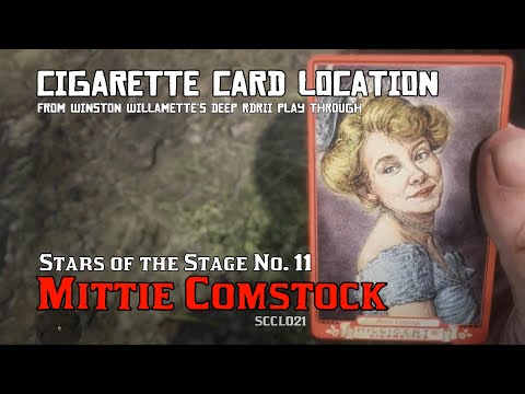 Stars of the Stage 11: Mittie Comstock - Cigarette Card Location [RDRII]