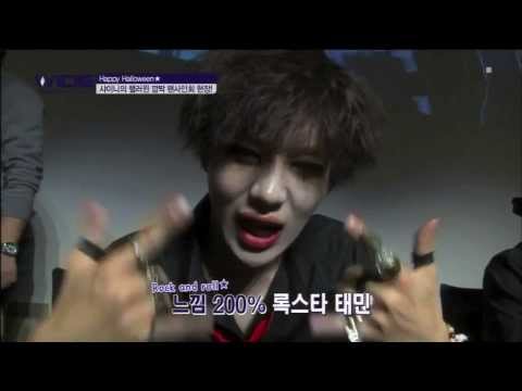131031 Taemin cosplays Marilyn Manson