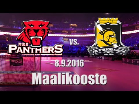 Maalikooste RSS Panthers vs. FBC Raseborg harkkapeli 8.9.2016