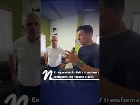 En Ayacucho, la GMVV transformarealidades con hogares dignos #tachira #venezuela #reporte