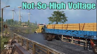 SnowRunner Not-So-High Voltage Belozersk Glades Central Asia