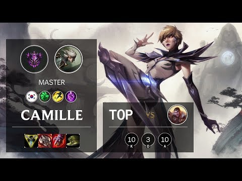 Camille Top vs Jayce - KR Master Patch 10.12
