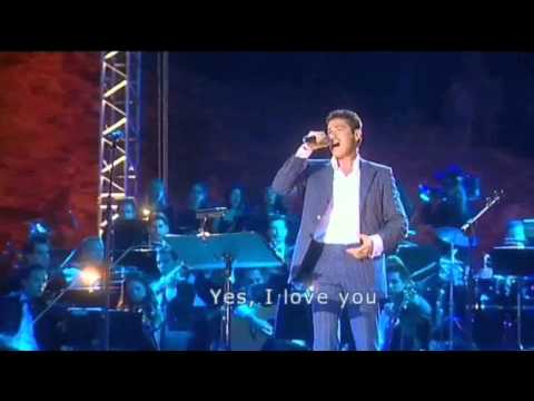 "Nights in White Satin"  Marios Frangoulis and Justin Hayward, Live