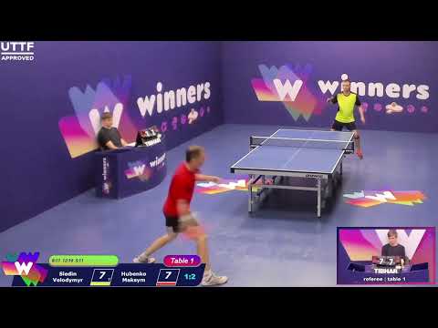 WINners League 16.08.21  Siedin Volodymyr - Hubenko Maksym 18:30