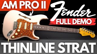 Video thumbnail for Fender THINLINE Stratocaster (FULL DEMO) by Play and Trade Guitars