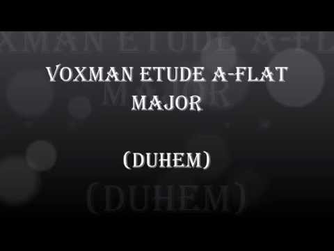 Voxman Etude Ab Major Duhem