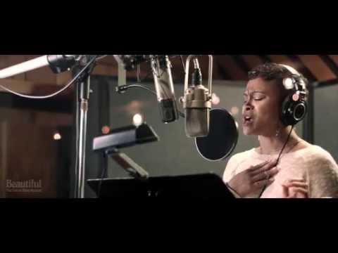 Behind the recording of "Will You Love Me Tomorrow" for the Beautiful cast album
