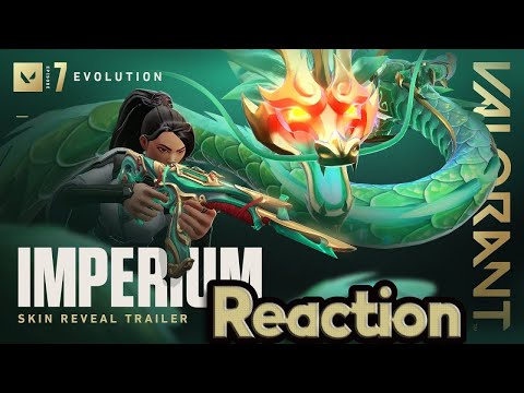 RISE OF THE DRAGON KINGS - Imperium Skin Reveal Trailer - VALORANT Reaction