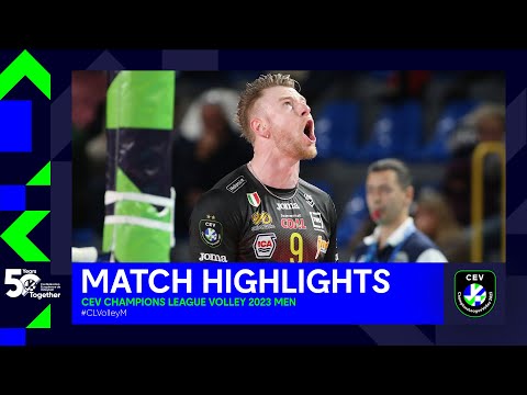 Highlights | Cucine Lube CIVITANOVA vs. Knack ROESELARE | CEV Champions League Volley 2023