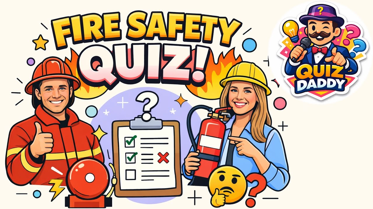 Fire Safety Quiz 🔥 | Know Your Knowledge in 15 Questions | Learn for your life
