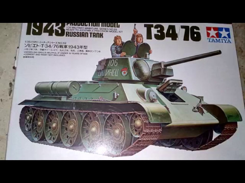Tamiya - 35149 - Maquette - T34 / 76 CHTZ 1943 - Echelle 1:35