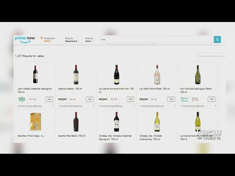 Amazon Wants To Open Liquor Store, Deliver Alcohol To Prime Now Customers Video