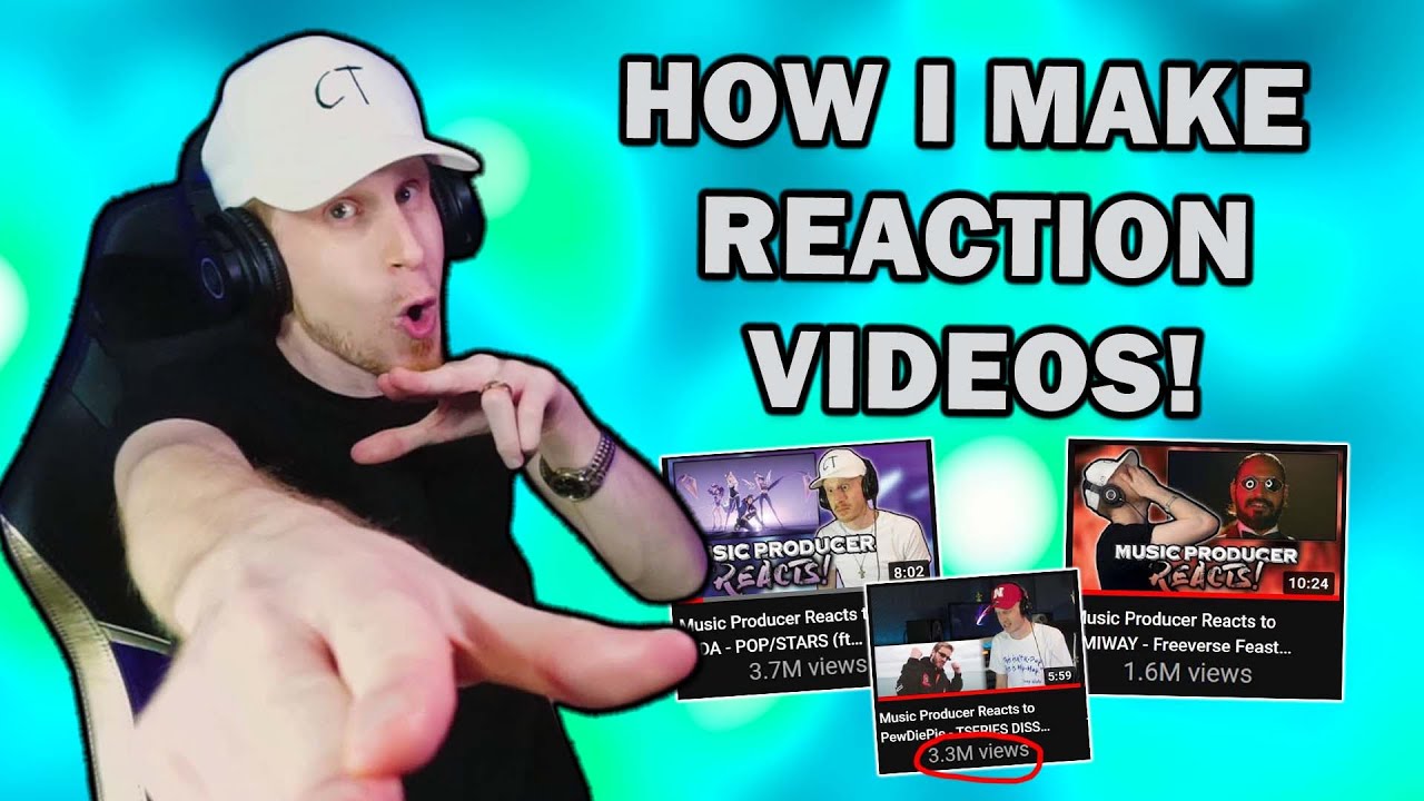 How I Make REACTION Videos (10 Steps)