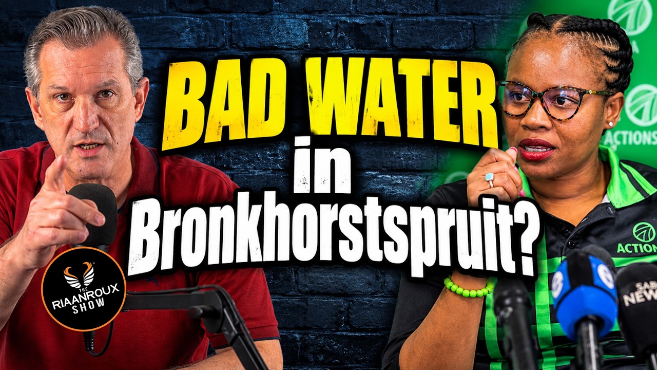 The Riaan Roux Show: Bad water in Bronkhorstspruit, 408 sick