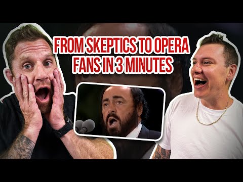 OPERA SKEPTICS First Time Reaction to Luciano Pavarotti - Nessun Dorma