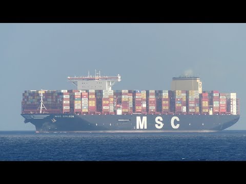 Nie mamy szans z takim kolosem (MSC Gülsün)