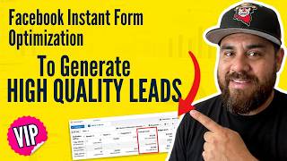 How I Create Facebook Instant Forms To Generate HIGH QUALITY Leads Tha