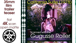 California Suite (1978) 35mm film trailer, flat open matte 4K
