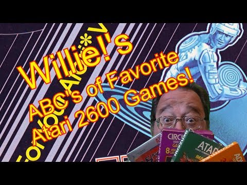 Willie!'s ABC's of Favorite Atari 2600 Games!  The letter T! (Tron Deadly Discs!)