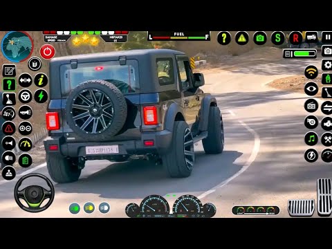 OffRoad Jeep Driving Game - Prado 4x4 Off-road Simulator 3d - Mobile Gameplay