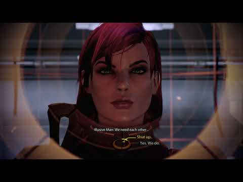 Illusive Man Unique Ending Dialogue - Paragade Shepard