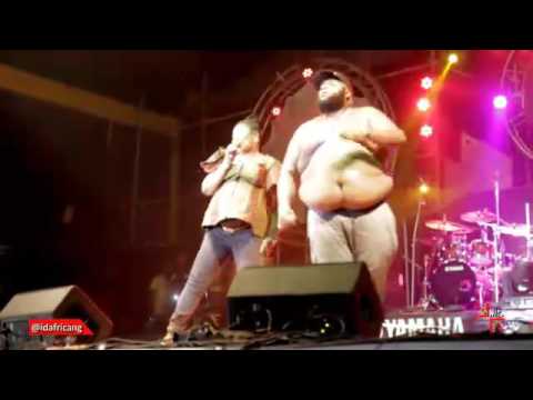 Queen Salawa Abeni and Her Son, Big Sheff at Felabration 2015 with 7UP