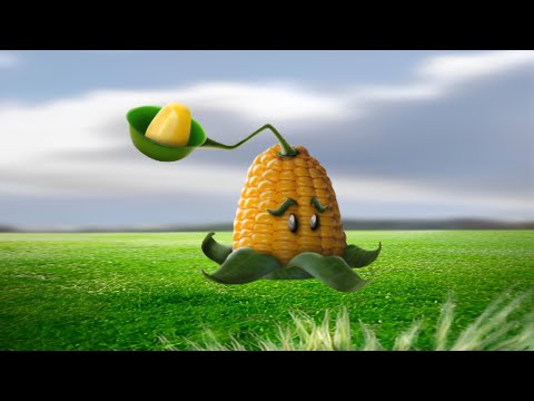 Kernel-pea - Plants Vs Zombies | realista | speedart