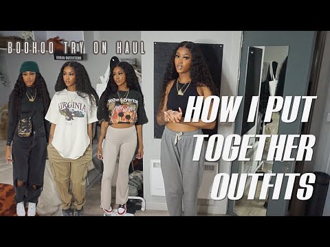 style with me! boohoo streetwear try on haul + how i...